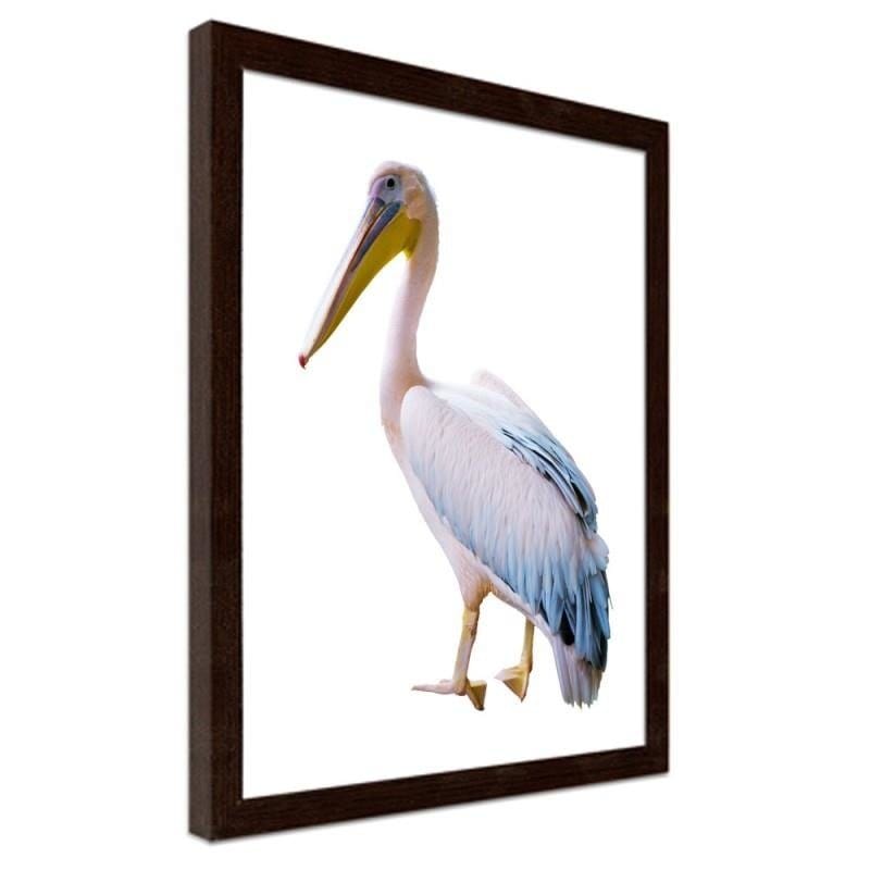 Glezna brūnā rāmī - Pelican Home Trends DECO