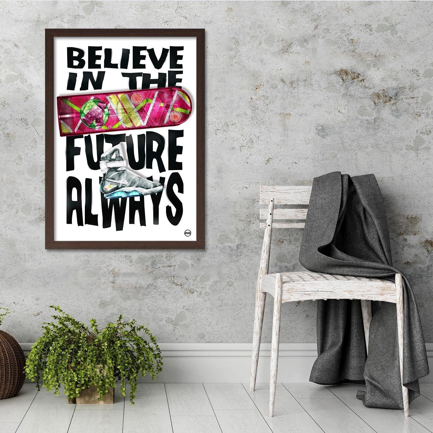 Glezna brūnā rāmī - Pop Culture Home Trends DECO