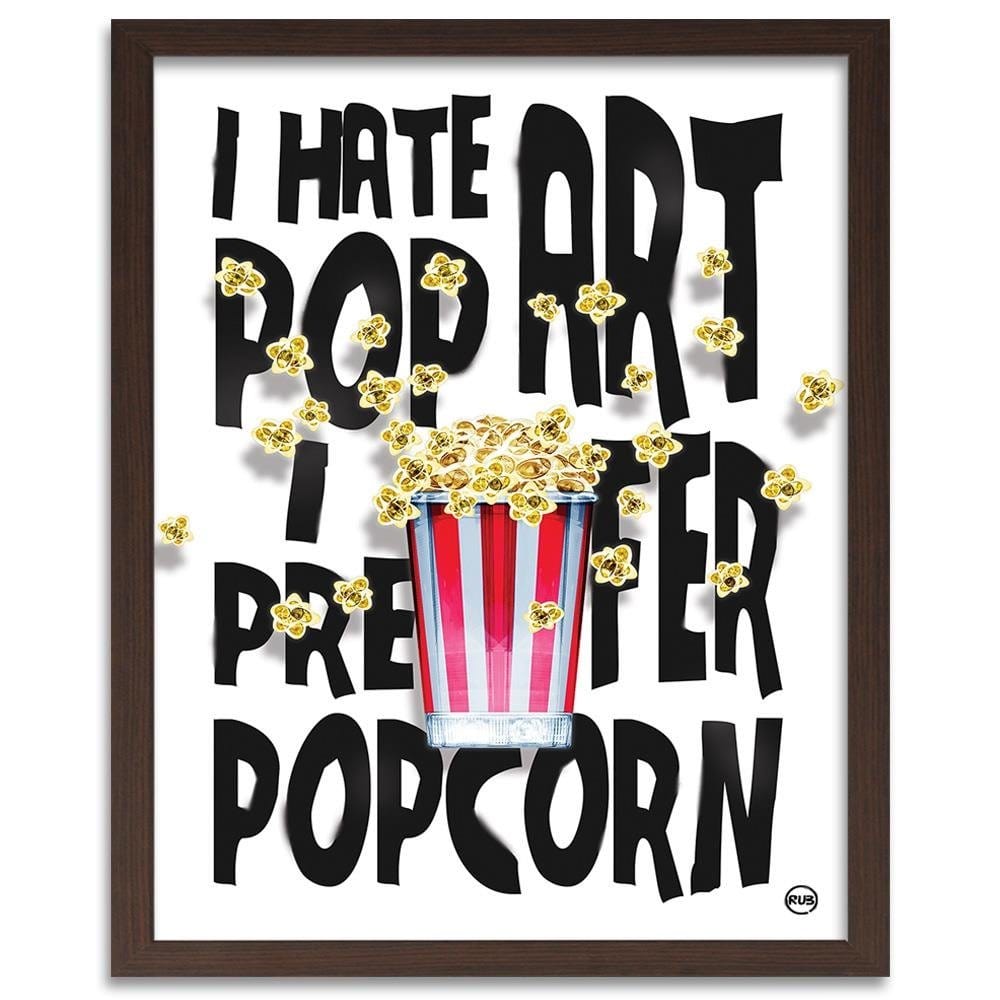 Glezna brūnā rāmī - Popcorn Home Trends DECO