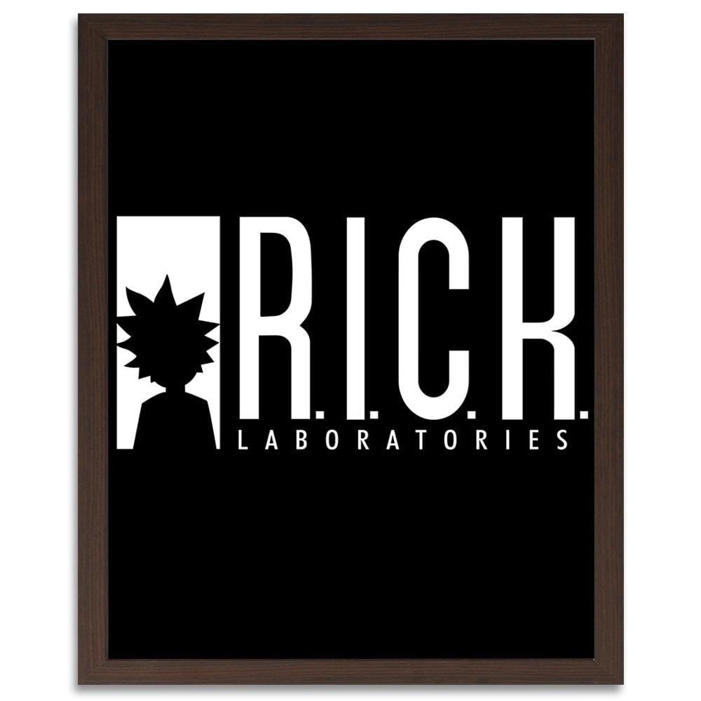 Glezna brūnā rāmī - R.I.C.K Laboratories Home Trends DECO