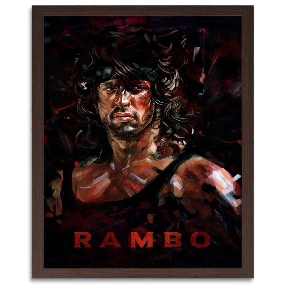 Glezna brūnā rāmī - Rambo Home Trends DECO