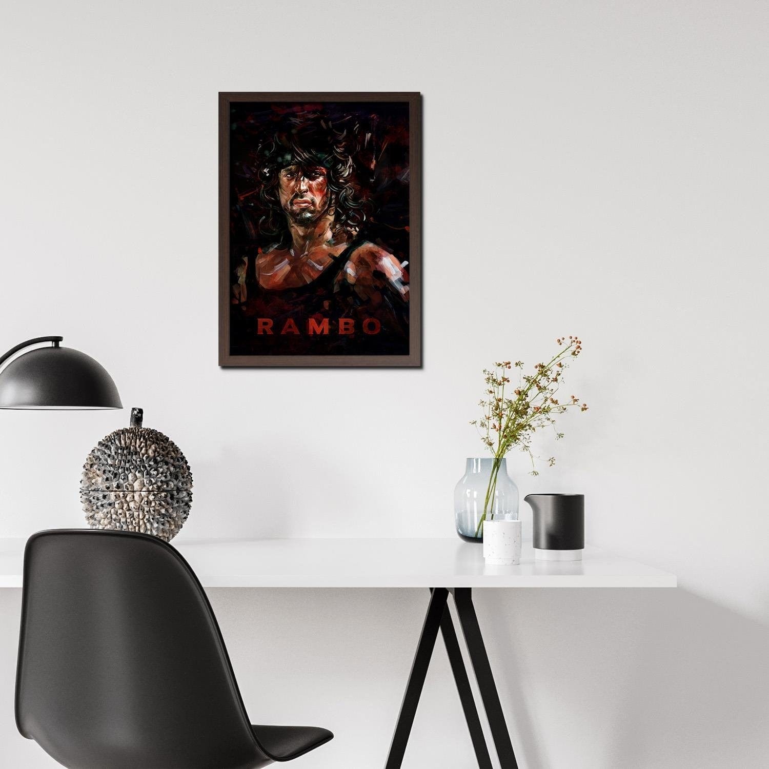 Glezna brūnā rāmī - Rambo Home Trends DECO