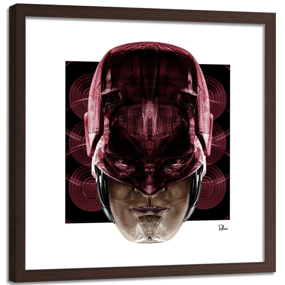 Glezna brūnā rāmī - Red Hero Home Trends DECO