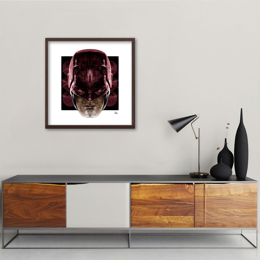 Glezna brūnā rāmī - Red Hero Home Trends DECO