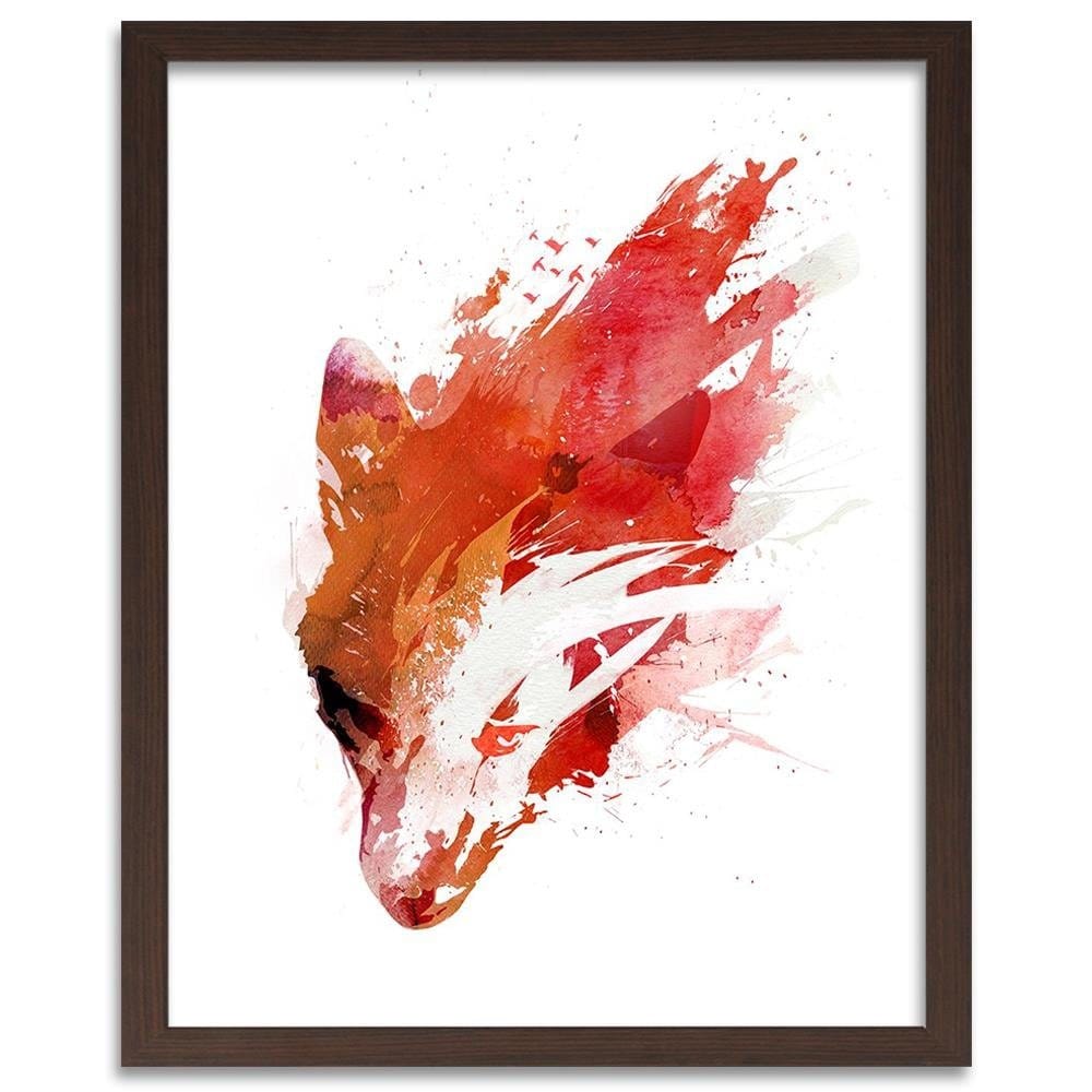 Glezna brūnā rāmī - Red Wolf Home Trends DECO