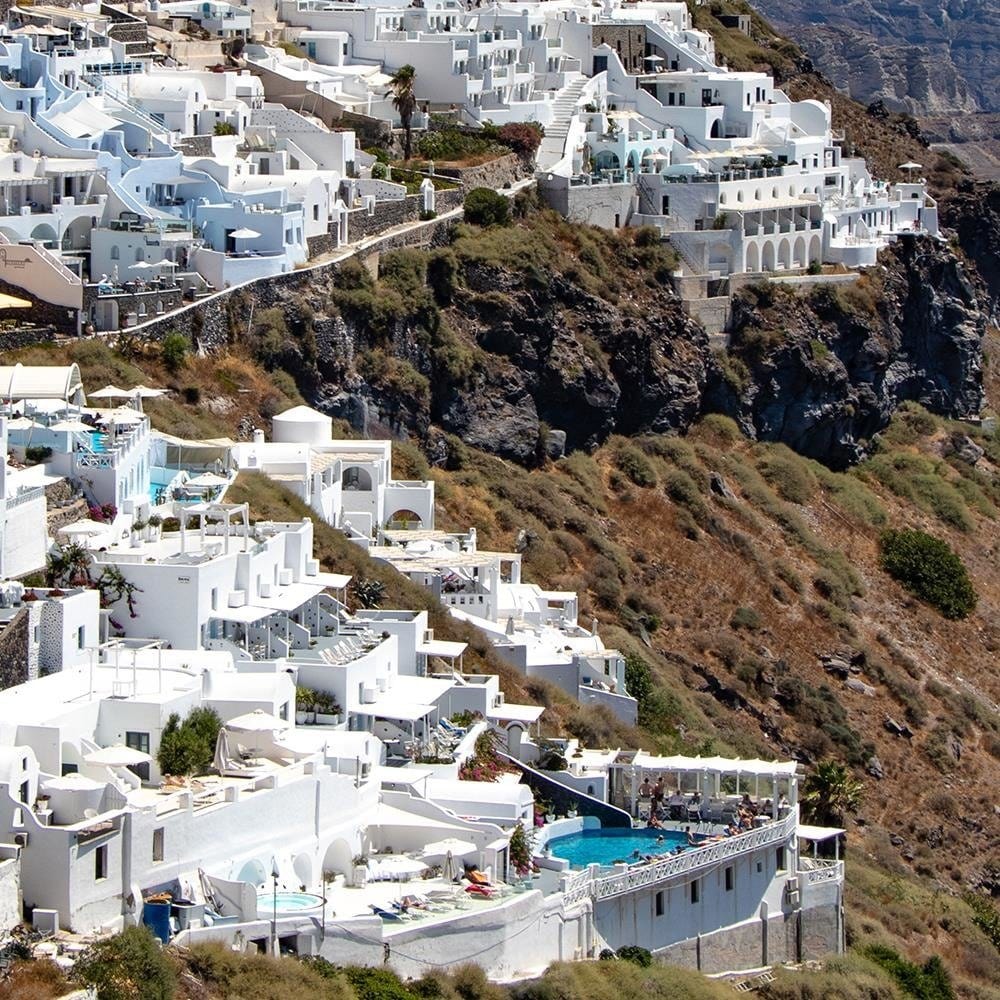 Glezna brūnā rāmī - Santorini Home Trends DECO