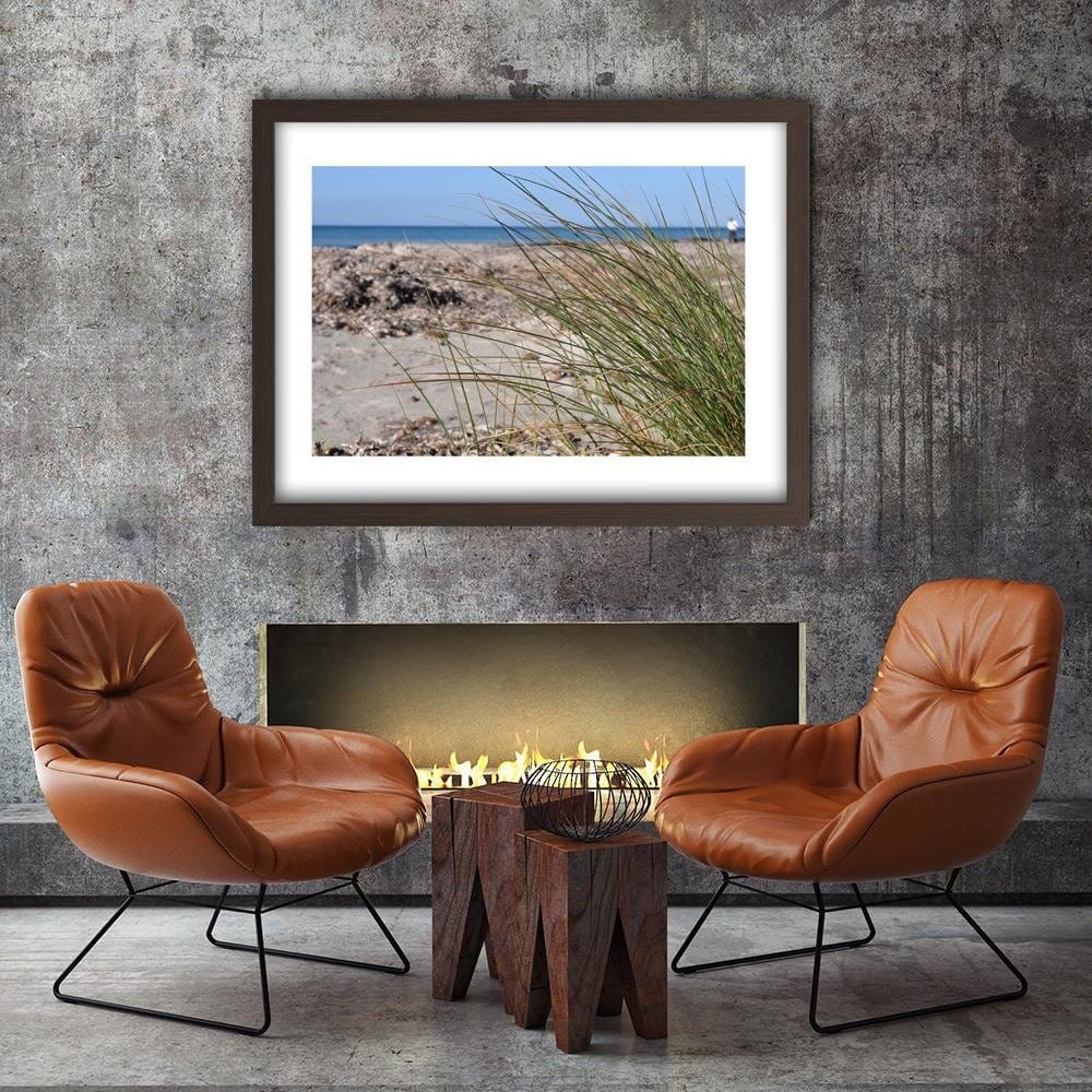 Glezna brūnā rāmī - Sea Grass Home Trends DECO