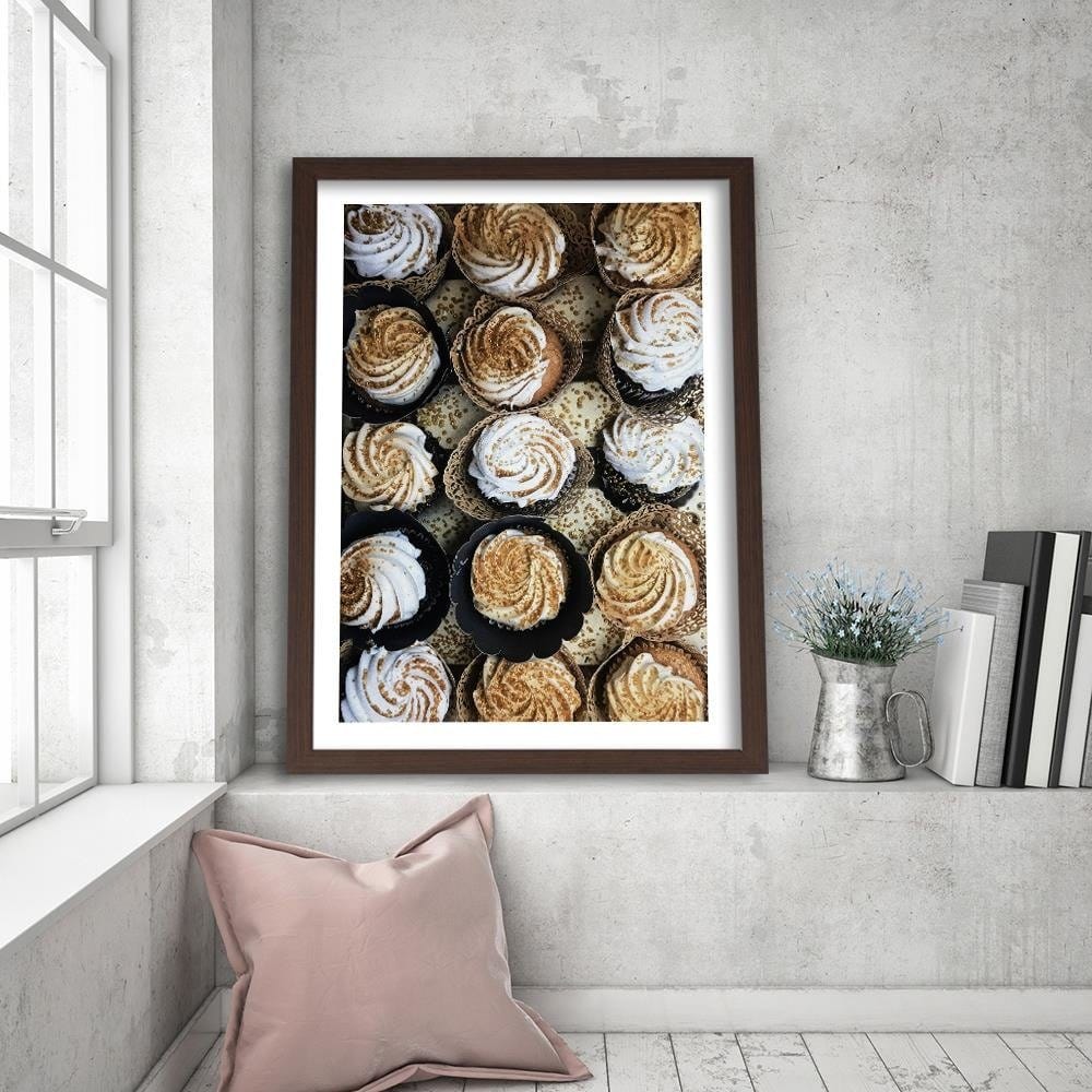 Glezna brūnā rāmī - Sea Sweets Home Trends DECO