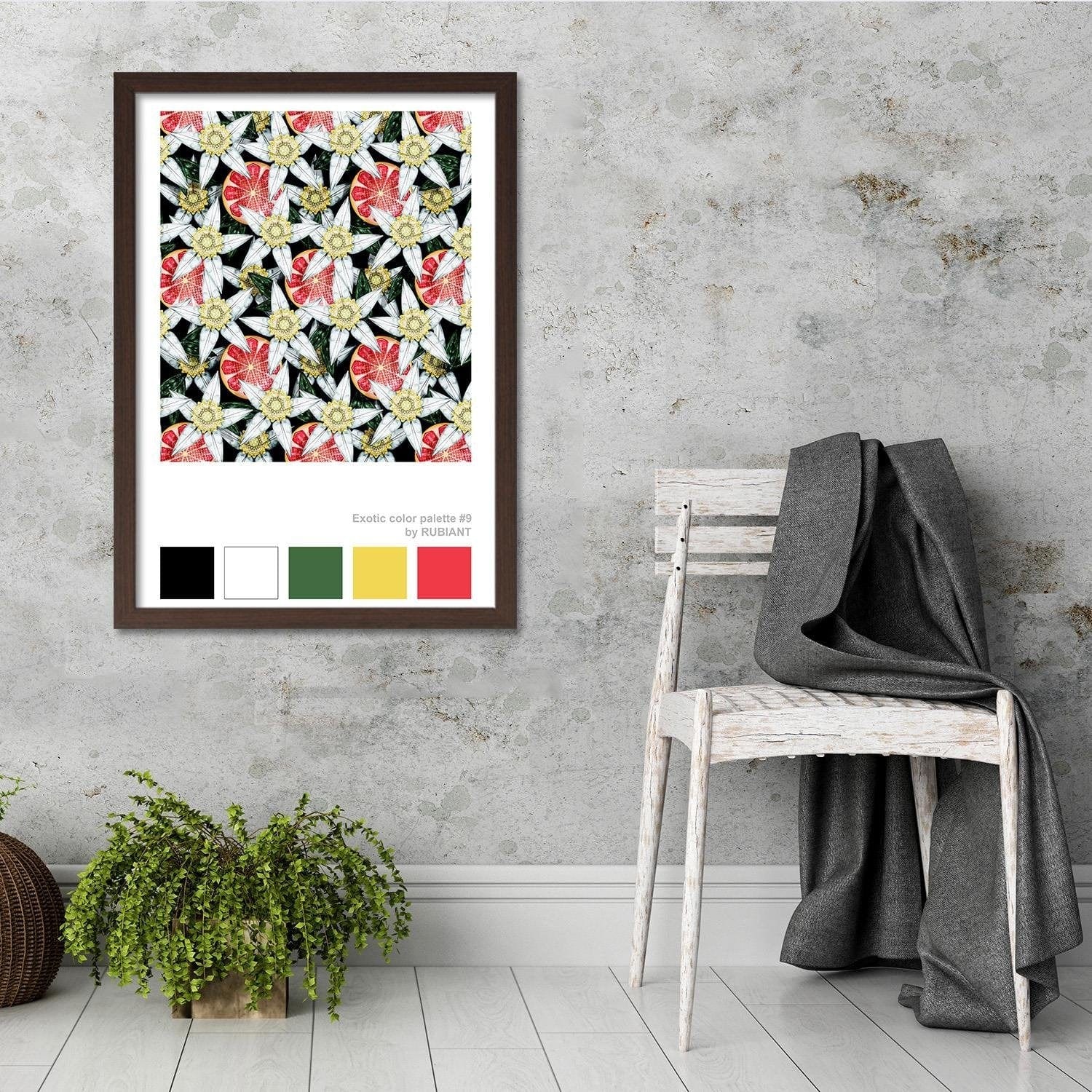 Glezna brūnā rāmī - Secret Desire Image Deco Home Trends DECO