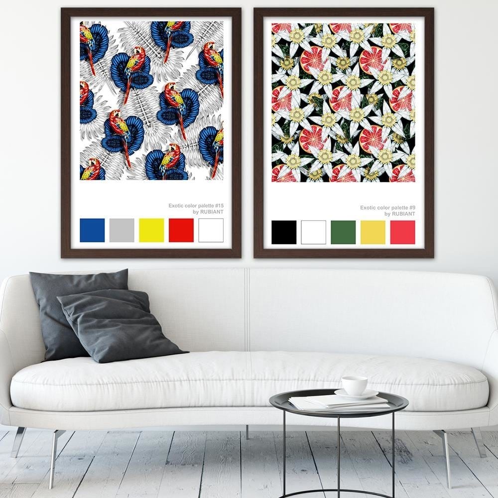 Glezna brūnā rāmī - Secret Desire Image Deco Home Trends DECO