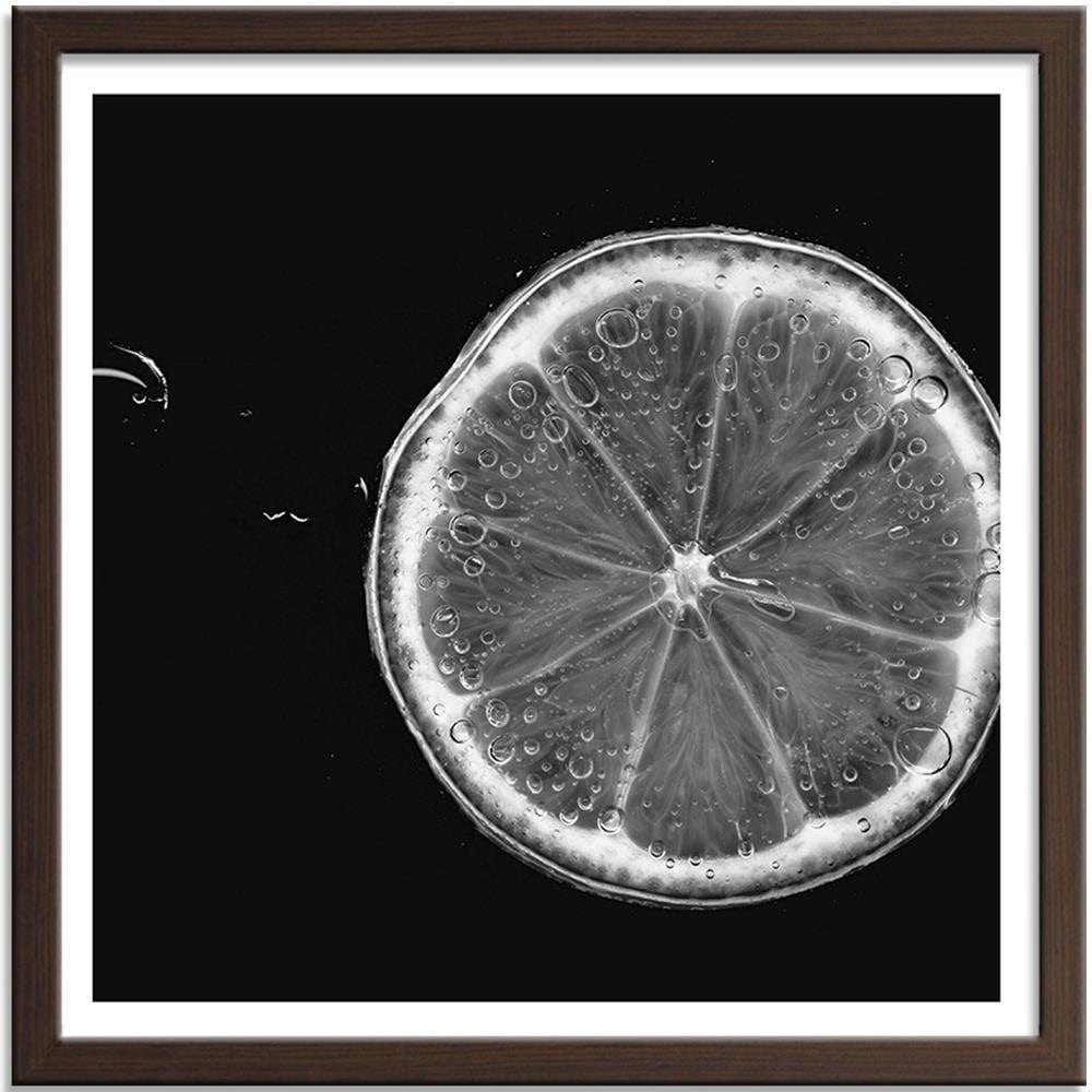 Glezna brūnā rāmī - Slice Of Lemon Home Trends DECO