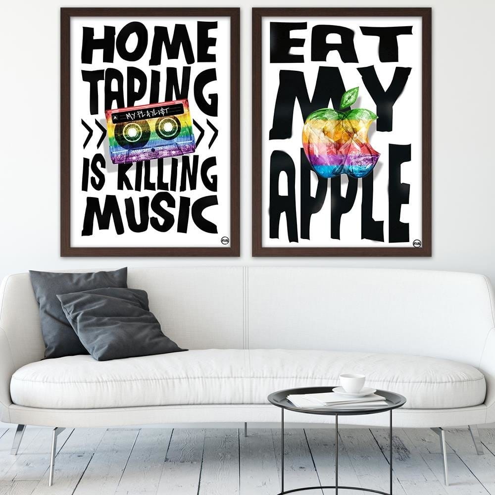 Glezna brūnā rāmī - Slogan Home Trends DECO