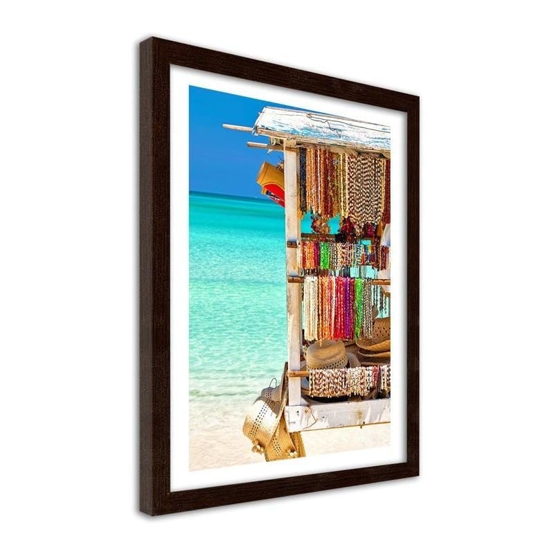 Glezna brūnā rāmī - Souvenir box Home Trends DECO