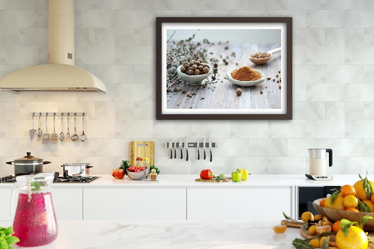 Glezna brūnā rāmī - Spice Home Trends DECO