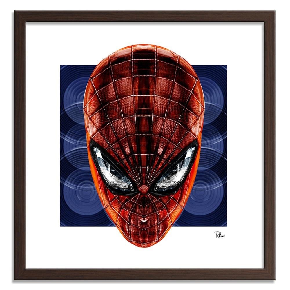 Glezna brūnā rāmī - Spider Man Home Trends DECO
