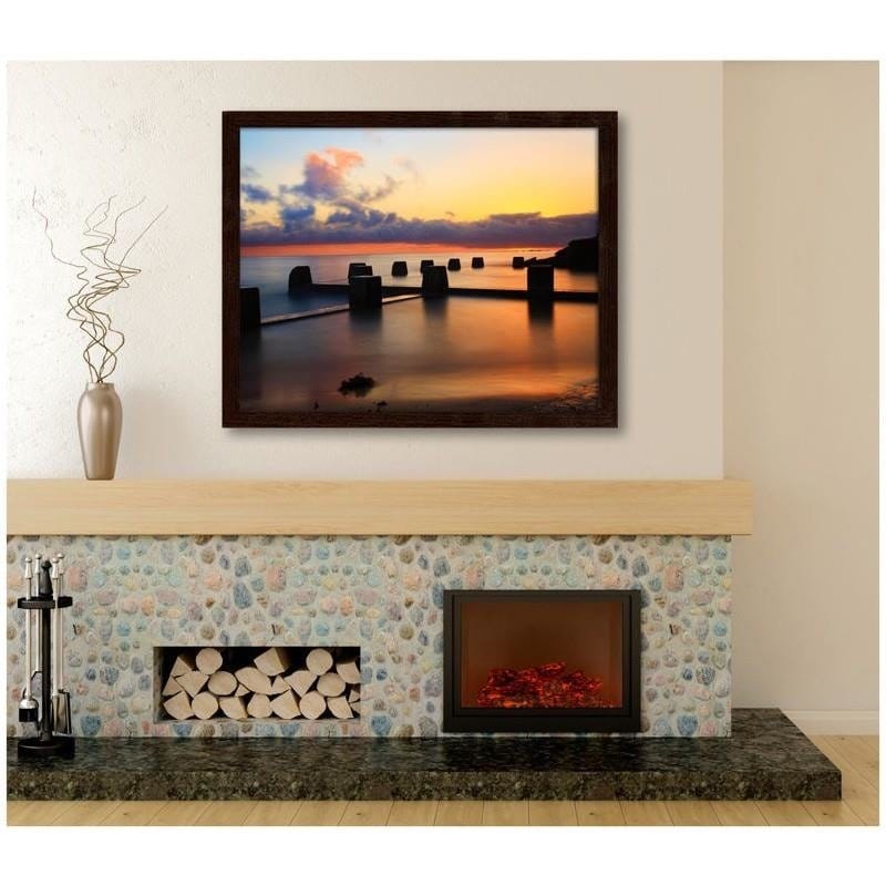 Glezna brūnā rāmī - Sunrise Home Trends DECO