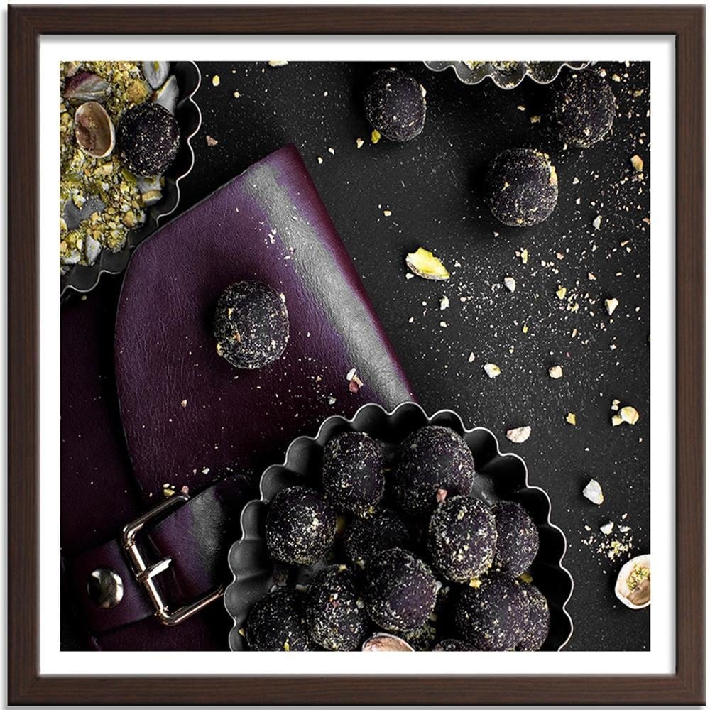 Glezna brūnā rāmī - Tasty Pralines Home Trends DECO