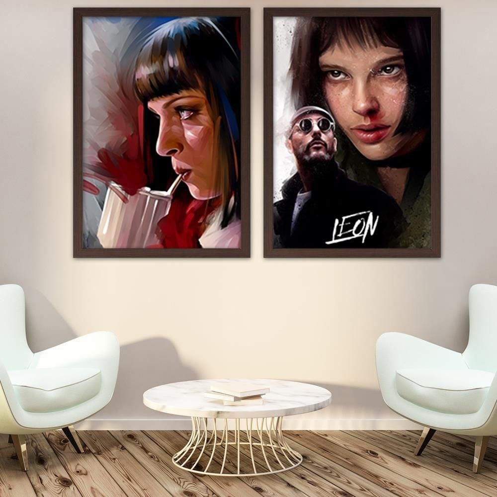 Glezna brūnā rāmī - Uma Home Trends DECO