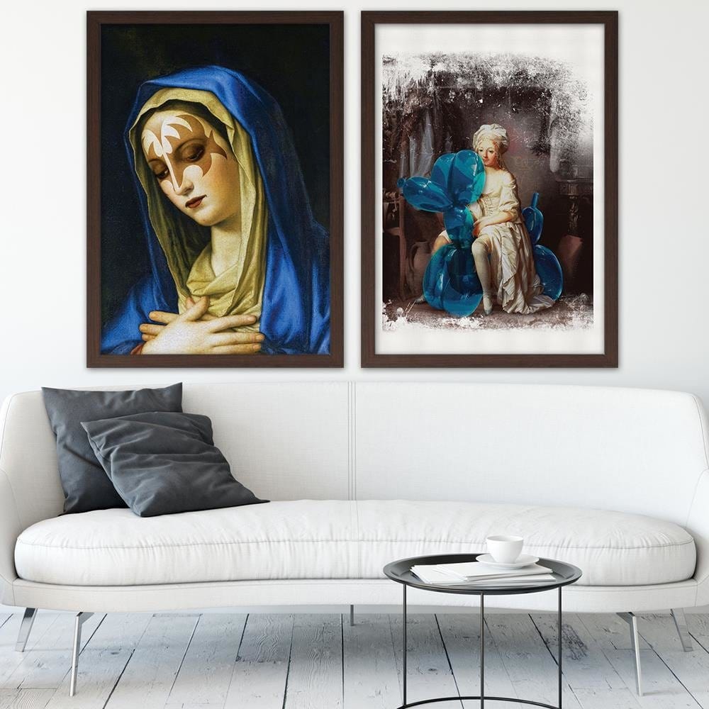 Glezna brūnā rāmī - Visual Art Home Trends DECO