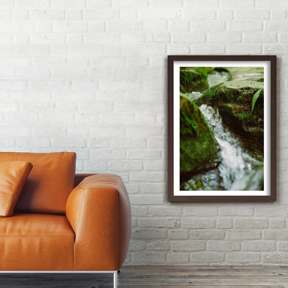 Glezna brūnā rāmī - Wild River Home Trends DECO