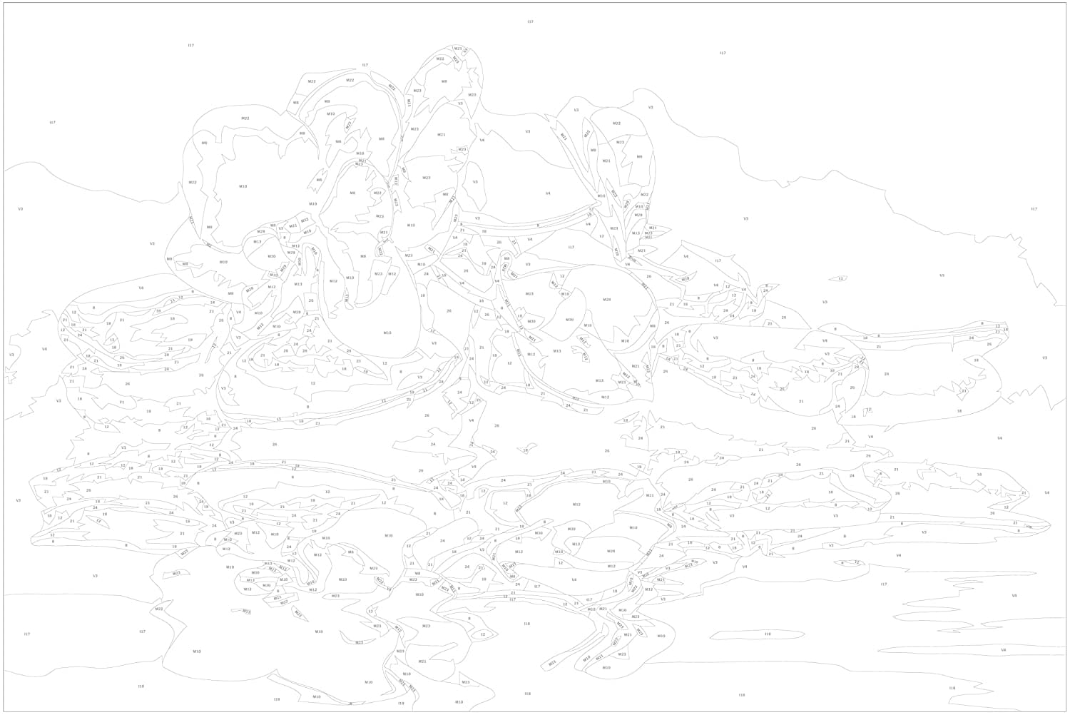 Glezna izkrāso pēc cipariem - Orchid With Zen Stones 60x40 cm Artgeist