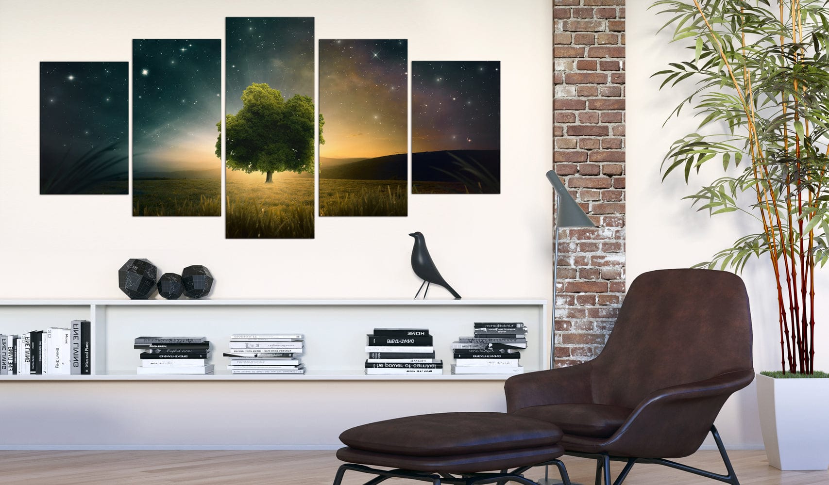 Glezna ar dabas tematiku - Zvaigžņu ieleja Home Trends