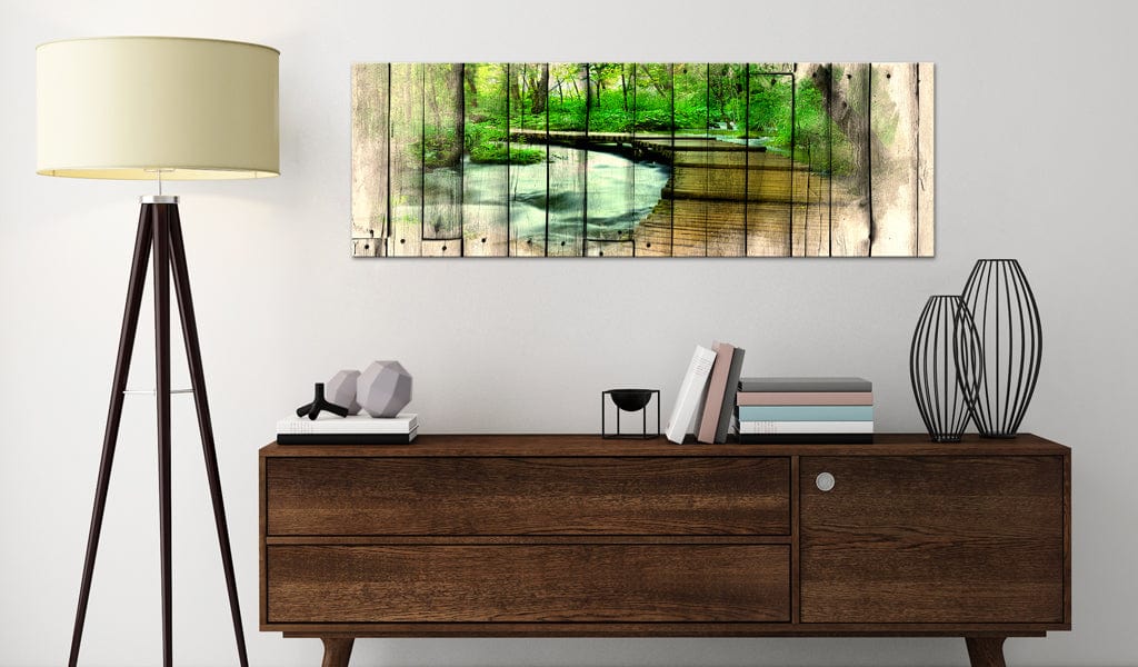 Glezna ar meža motīvu - Mežsaimniecības atmiņas Home Trends