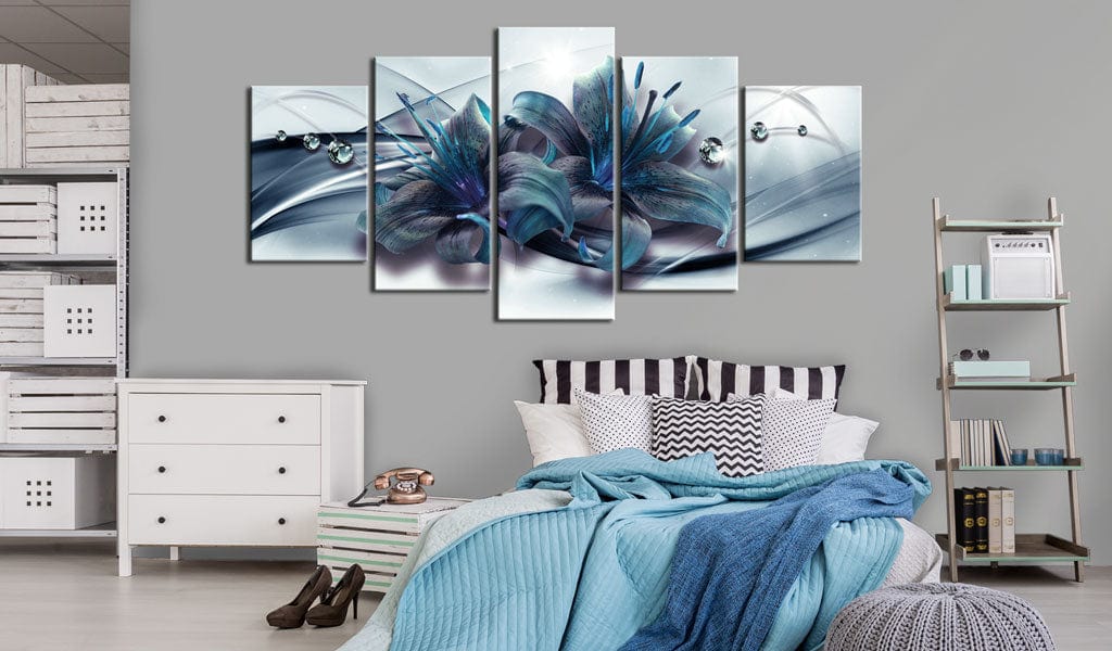 Glezna - Zilā lilija Home Trends