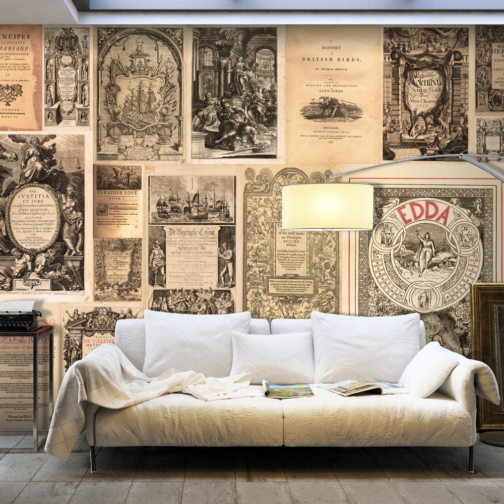 XXL Fototapetes - Vintažas grāmatas 500x280 E-interjers.lv
