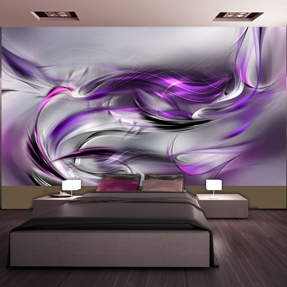 XXL Fototapetes - Violetie virpuļi II 500x280 E-interjers.lv