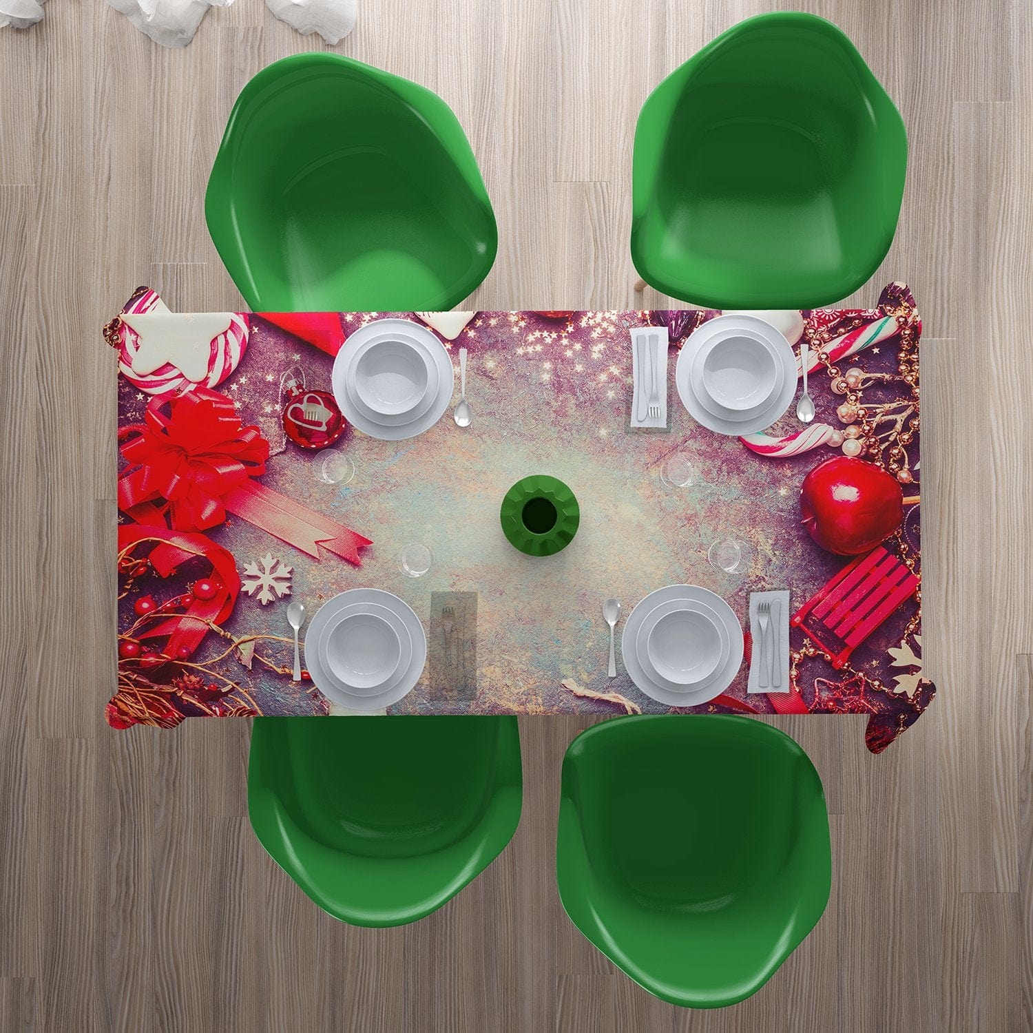 Ziemassvētku galdauts - Sarkans dekors Home Trends