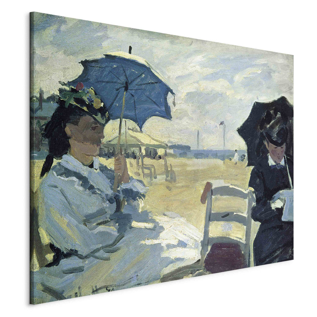 Gleznas reprodukcija - Claude Monet - The Beach at Trouville