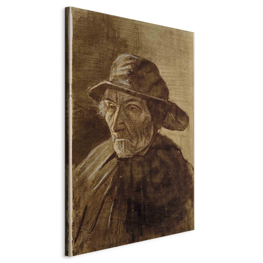Gleznas reprodukcija - Vincent van Gogh - Fisherman with a Sou'wester