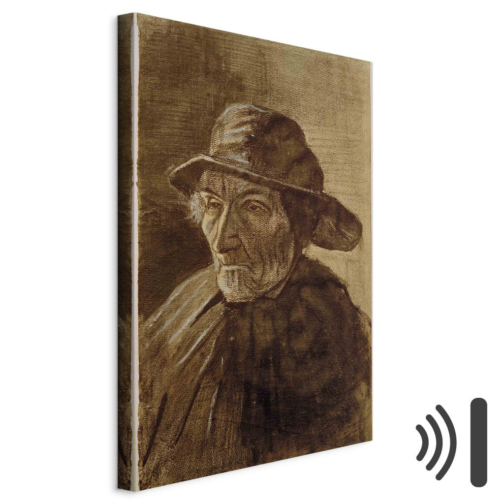 Gleznas reprodukcija - Vincent van Gogh - Fisherman with a Sou'wester