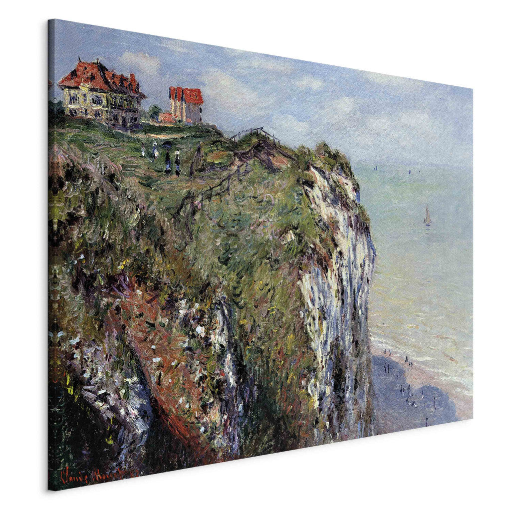 Gleznas reprodukcija - Claude Monet - Cliff at Dieppe