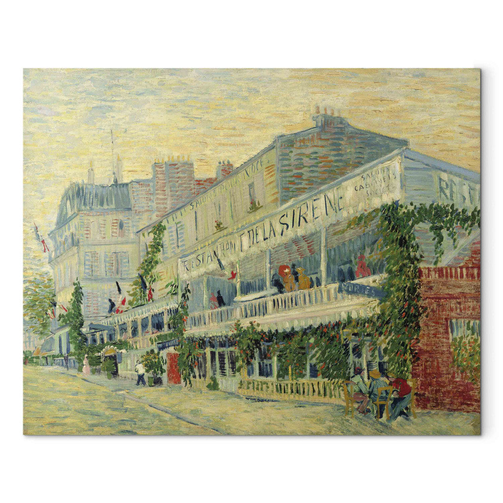 Gleznas reprodukcija - Vincent van Gogh - Restaurant de la Sirene at Asnieres (2. versija)