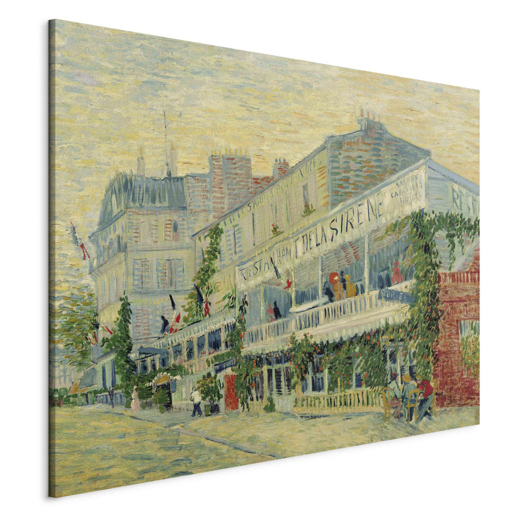 Gleznas reprodukcija - Vincent van Gogh - Restaurant de la Sirene at Asnieres (2. versija)