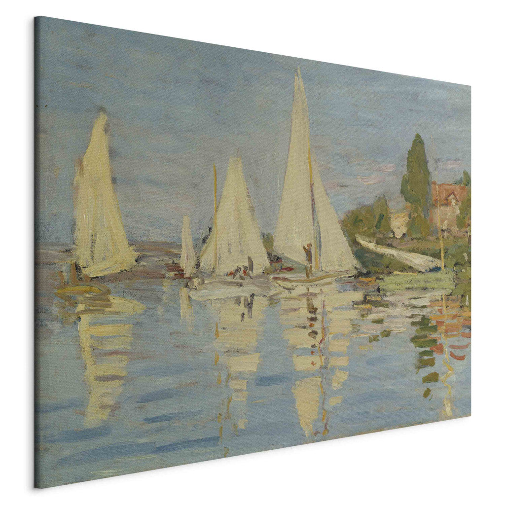 Gleznas reprodukcija - Claude Monet - Regates a  Argenteuil