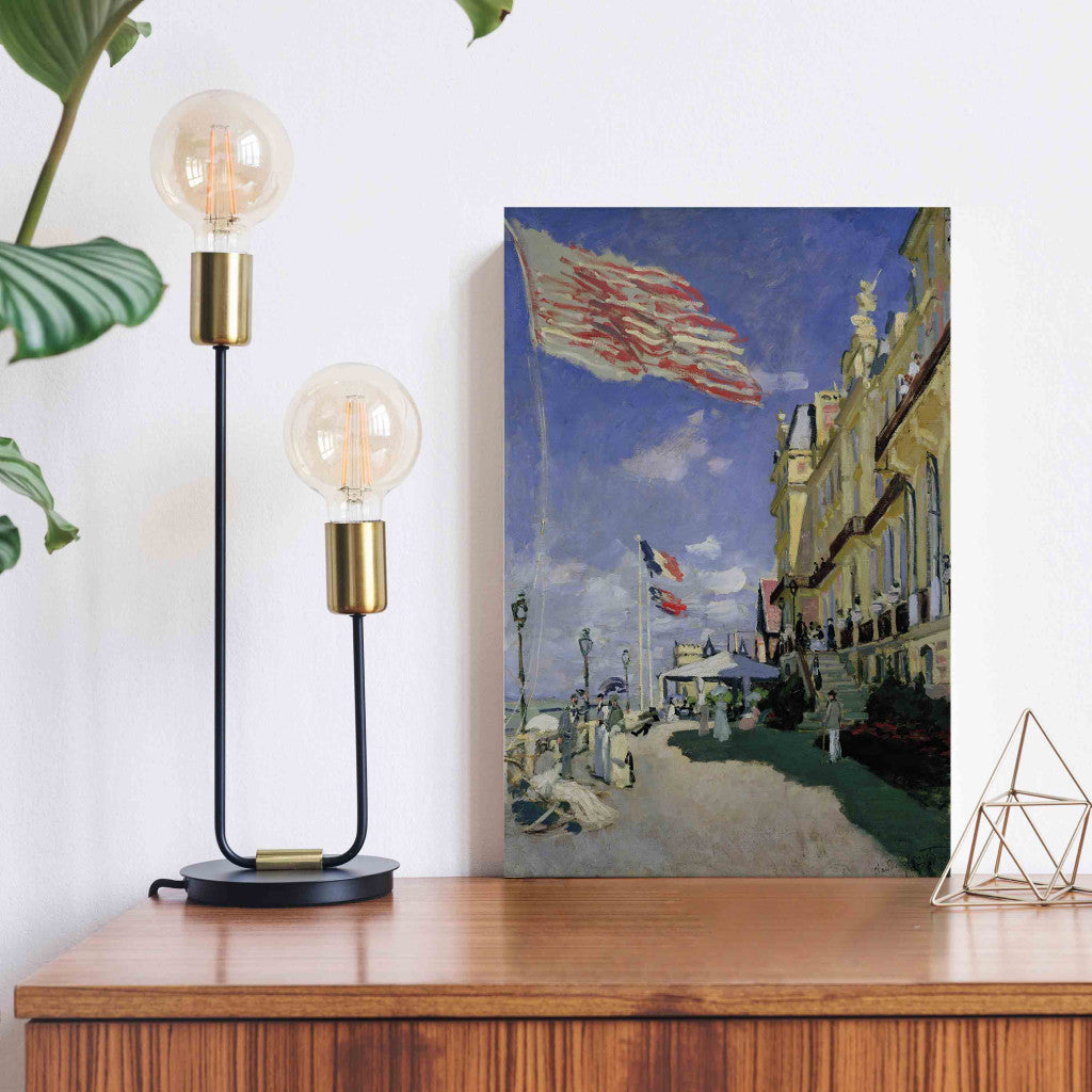 Gleznas reprodukcija - Claude Monet - The Hotel des Roches Noires at Trouville