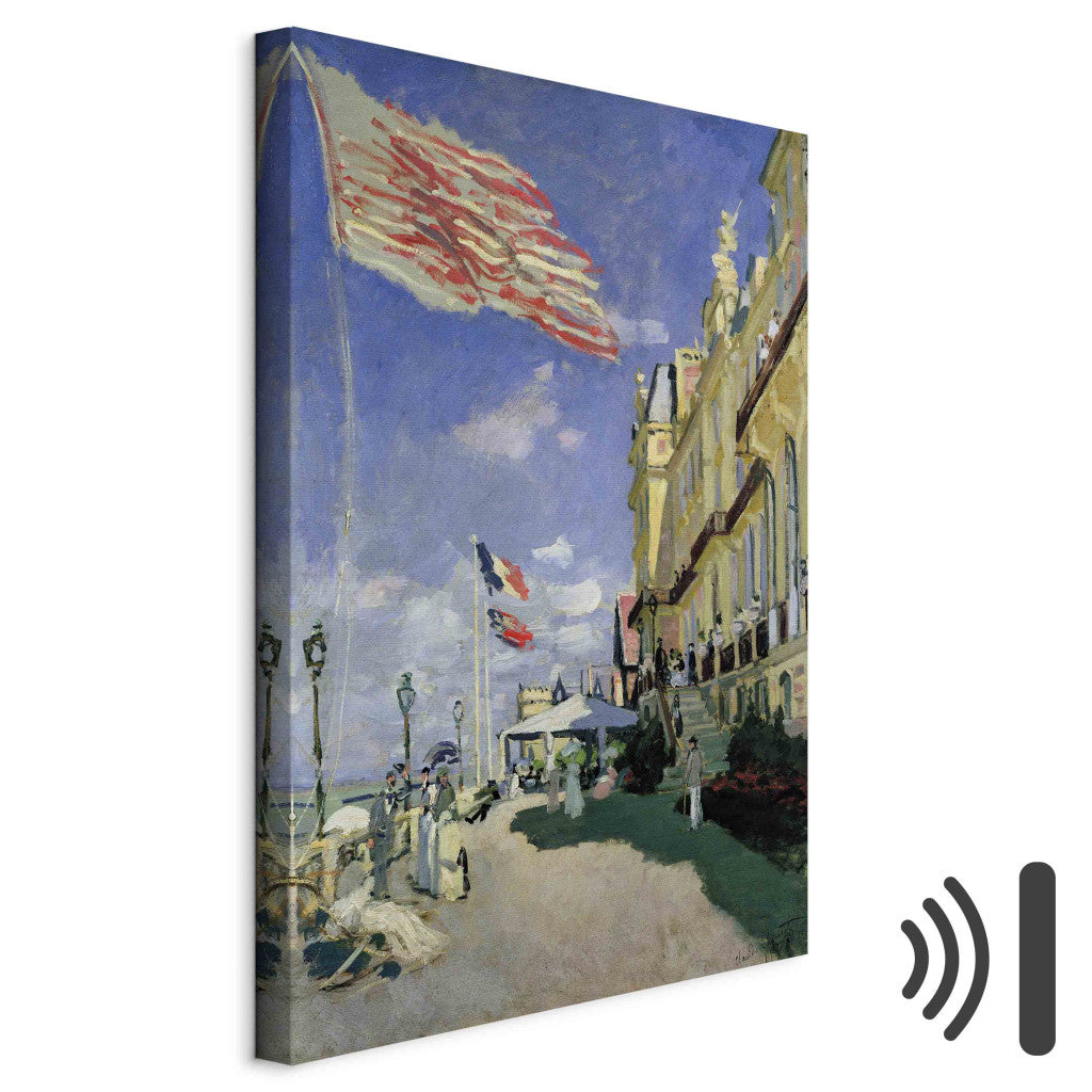 Gleznas reprodukcija - Claude Monet - The Hotel des Roches Noires at Trouville