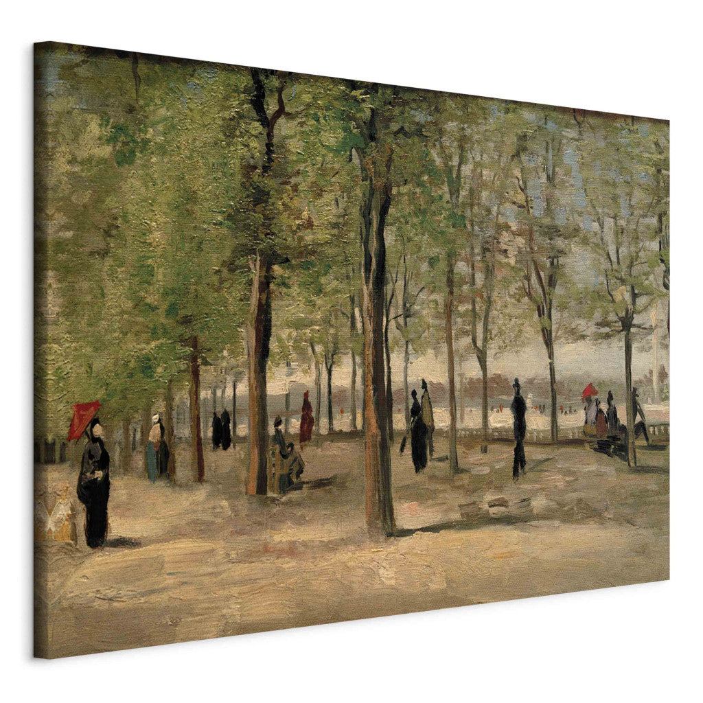 Gleznas reprodukcija - Vincent van Gogh - Lane at the Jardin du Luxembourg