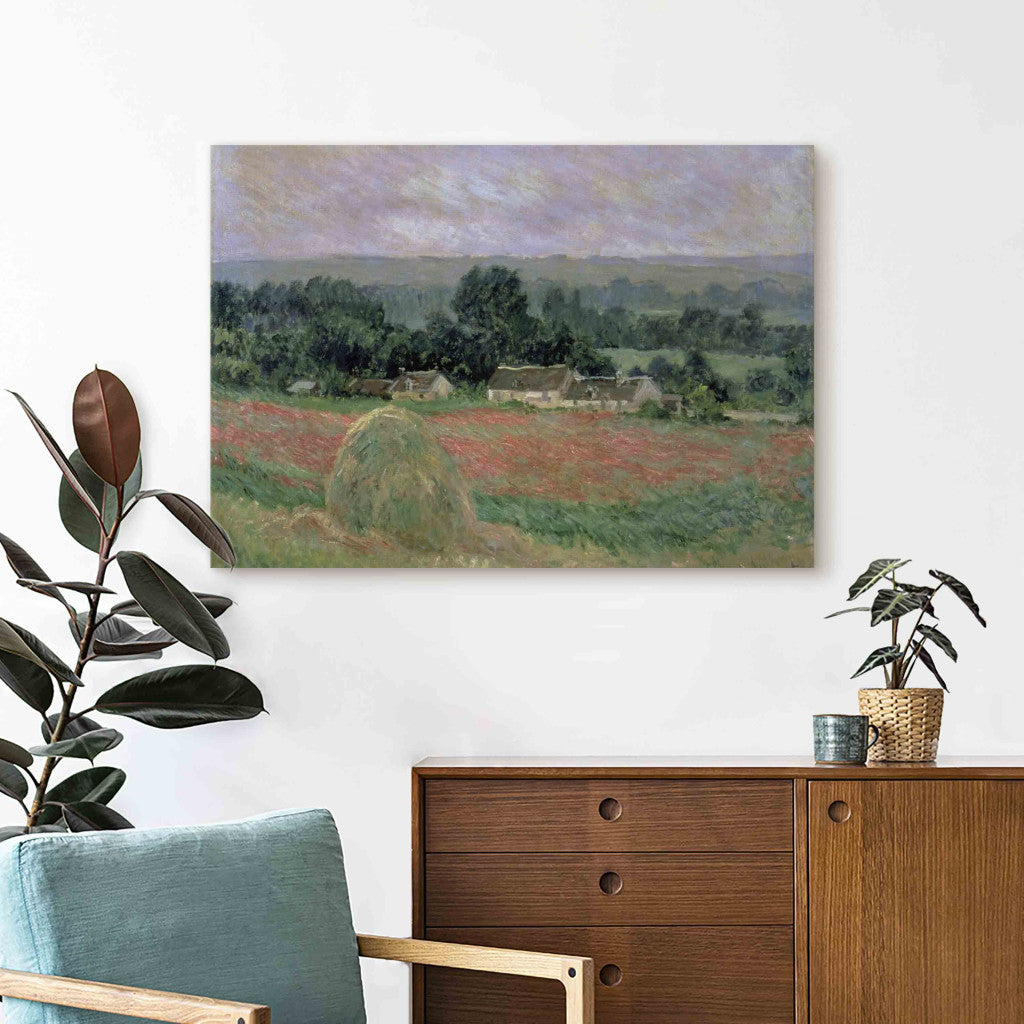 Gleznas reprodukcija - Claude Monet - Haystack at Giverny