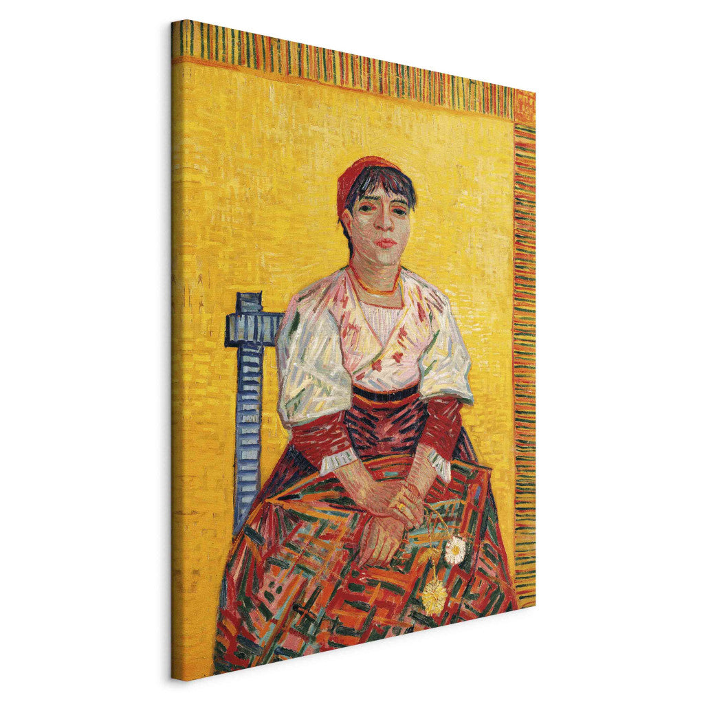 Gleznas reprodukcija - Vincent van Gogh - The Italian woman