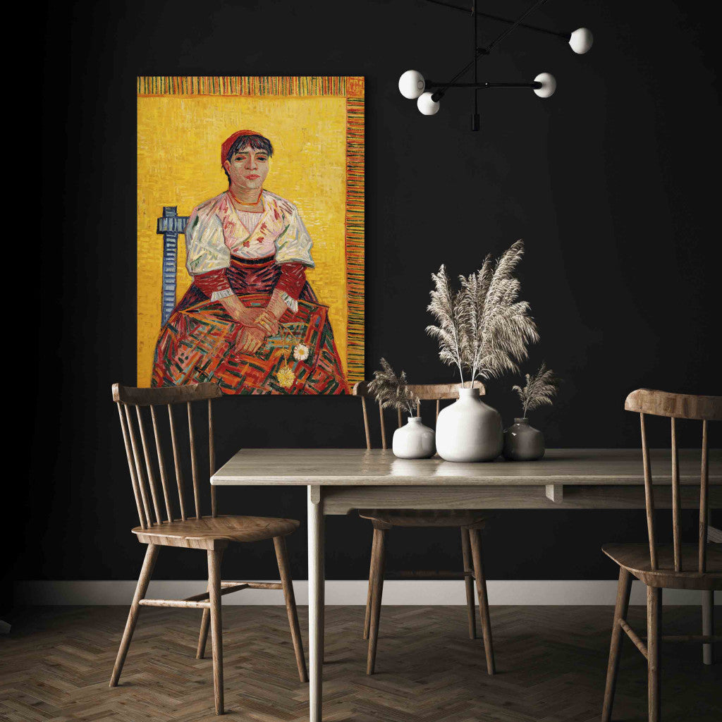 Gleznas reprodukcija - Vincent van Gogh - The Italian woman