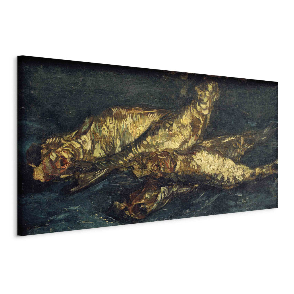 Gleznas reprodukcija - Vincent van Gogh - Still life with bloaters