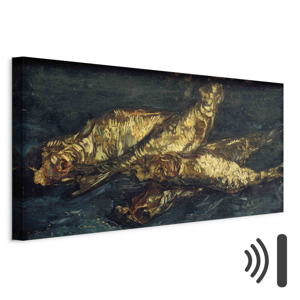Gleznas reprodukcija - Vincent van Gogh - Still life with bloaters