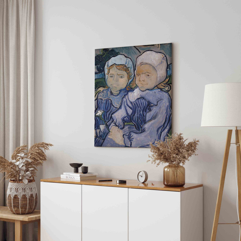 Gleznas reprodukcija - Vincent van Gogh - Two children