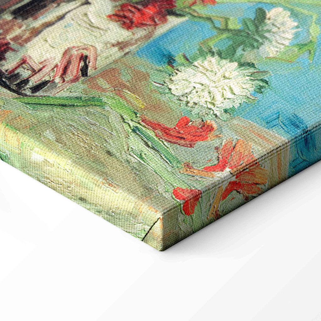 Gleznas reprodukcija - Vincent van Gogh - Vase with gladioli