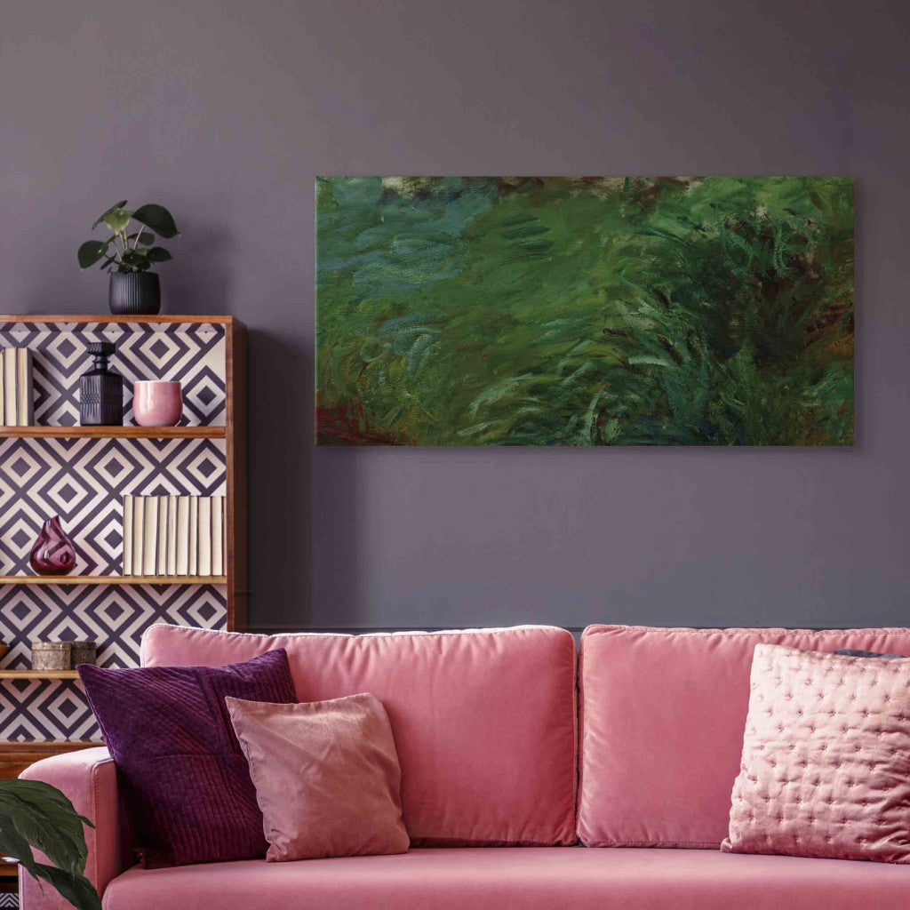 Gleznas reprodukcija - Claude Monet - Herbes aquatiques