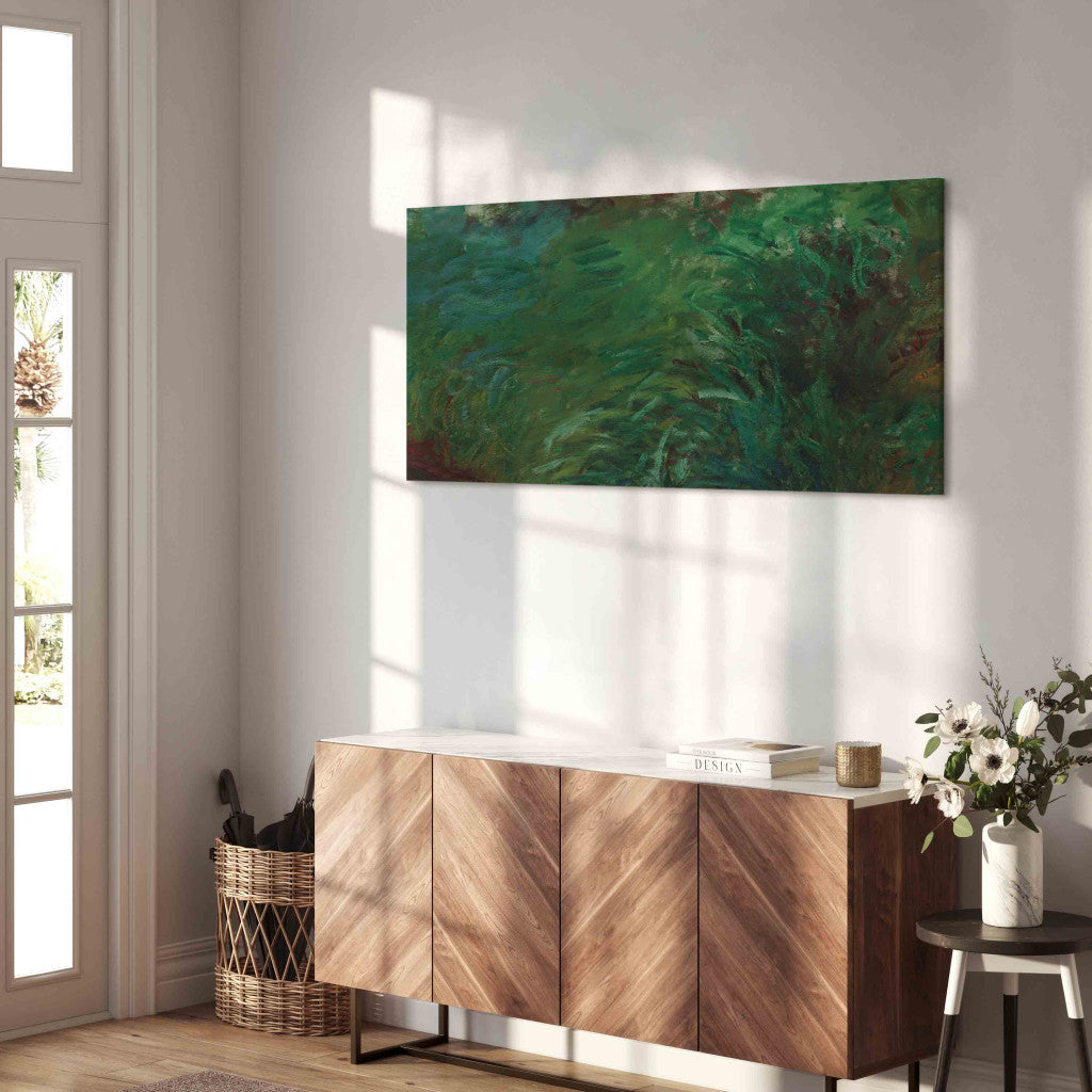 Gleznas reprodukcija - Claude Monet - Herbes aquatiques